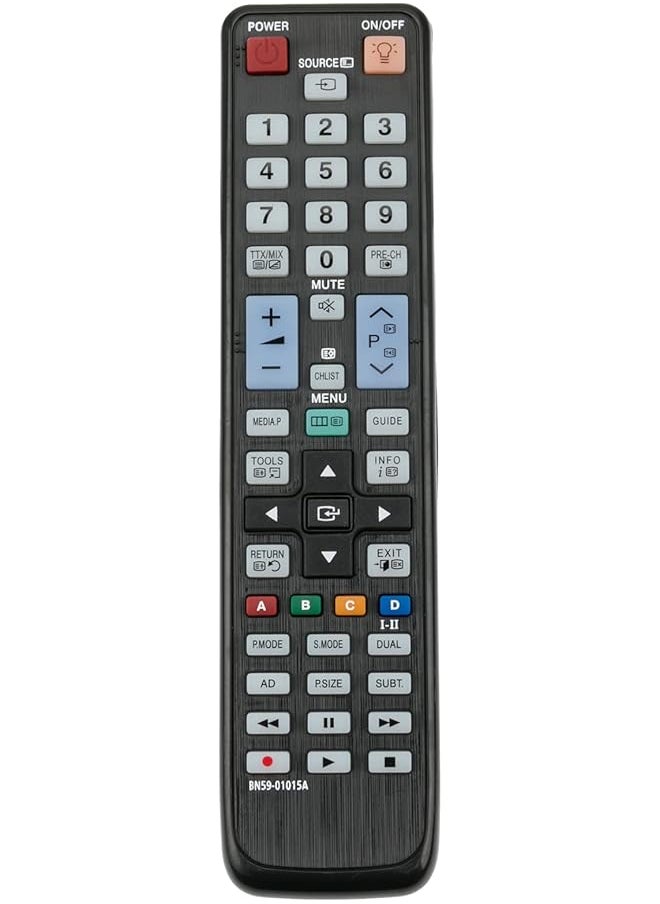 erorex - Bn59 01015A Replaced Remote Control Applicable For Samsung Tv Ua32C6200 Ua40C6200 Ua46C6200 Ua55C620 Ue32C5100 Ue46C5100 Ue37C5100Qw Ue46C5100Qw Ue40C5100Qw Ue32C5100Qw Ue40C5800Qk - Image 1