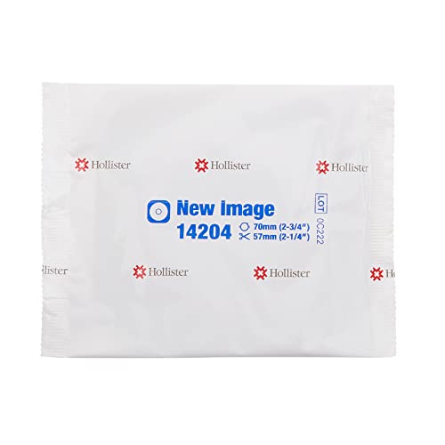 Hollister 14204 New Image Flat Flexwear Cut To Fit up to 2-¼", Skin Barrier, Blue Color Code Match, 5 Pack – 2-3/4” Flange Size - Image 4