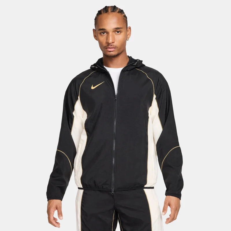 Nike Black Men's Strike+ Hooded Football Jacket for Men | Best Price UAE