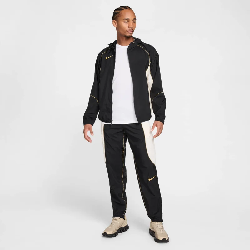 Nike Black Men's Strike+ Hooded Football Jacket for Men | Best Price UAE