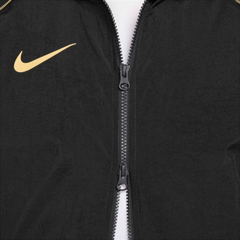 Nike Black Men's Strike+ Hooded Football Jacket for Men | Best Price UAE
