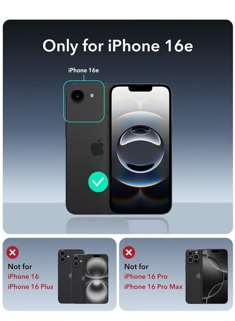 JAJEEK iPhone 16e 6.1-Inch Case Cover | Compatible with Wireless Charging | Shockproof Anti-Scratch Clear Back Cover for iPhone 16e 6.1-Inch | Slim & Durable Protection for Your Phone - Image 2