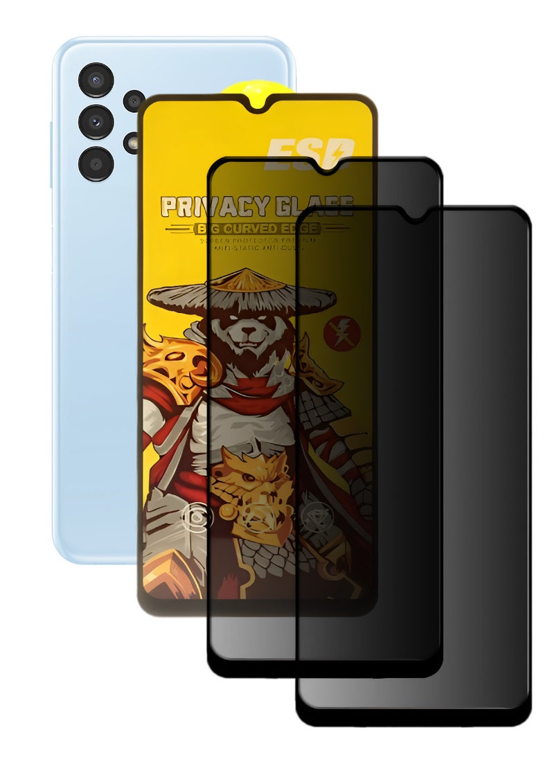 ESD 2 Pieces Tempered Dustproof Glass Screen Protector Compatible For Samsung Galaxy A13 2022 - Image 1