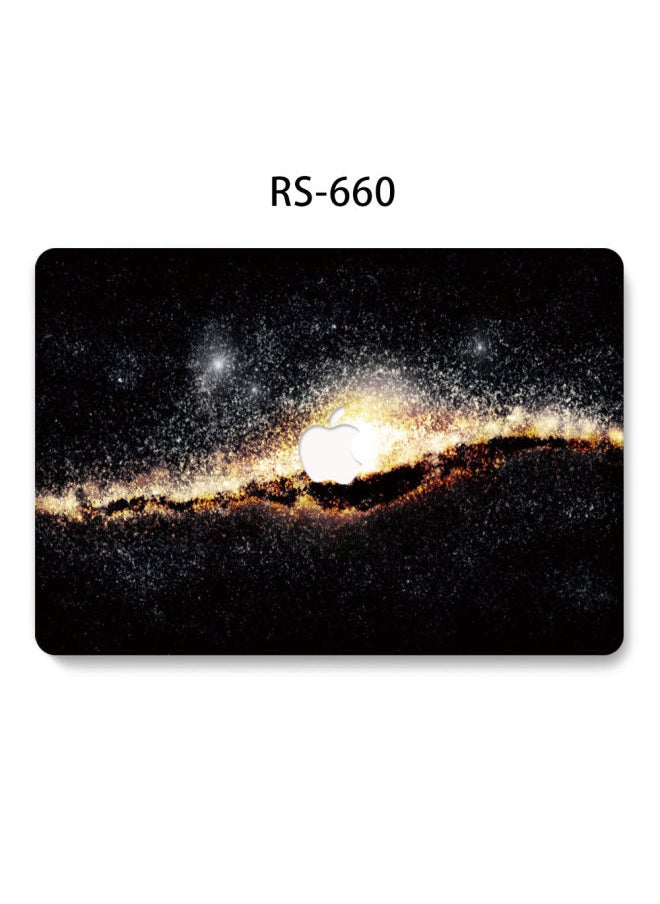 Generic - For Apple Laptop Protective Case Macbookair Pro13 Painted Printing Direct Sales-Color:RS-660-Applicable Model:M3 2024 Air13(A2681/A3113) - Image 1