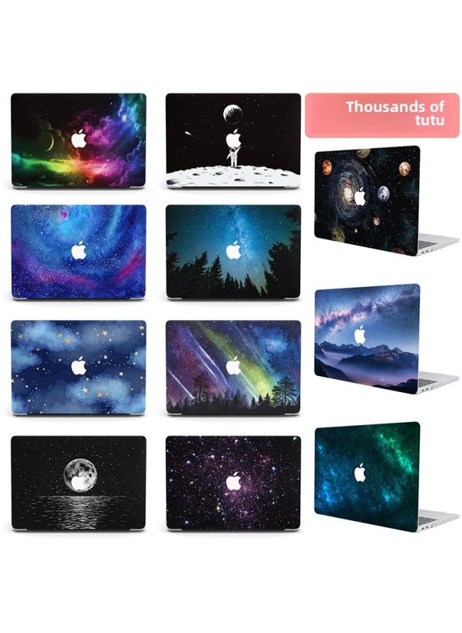 Generic - For Apple Laptop Protective Case Macbookair Pro13 Painted Printing Direct Sales-Color:RS-660-Applicable Model:M3 2024 Air13(A2681/A3113) - Image 1