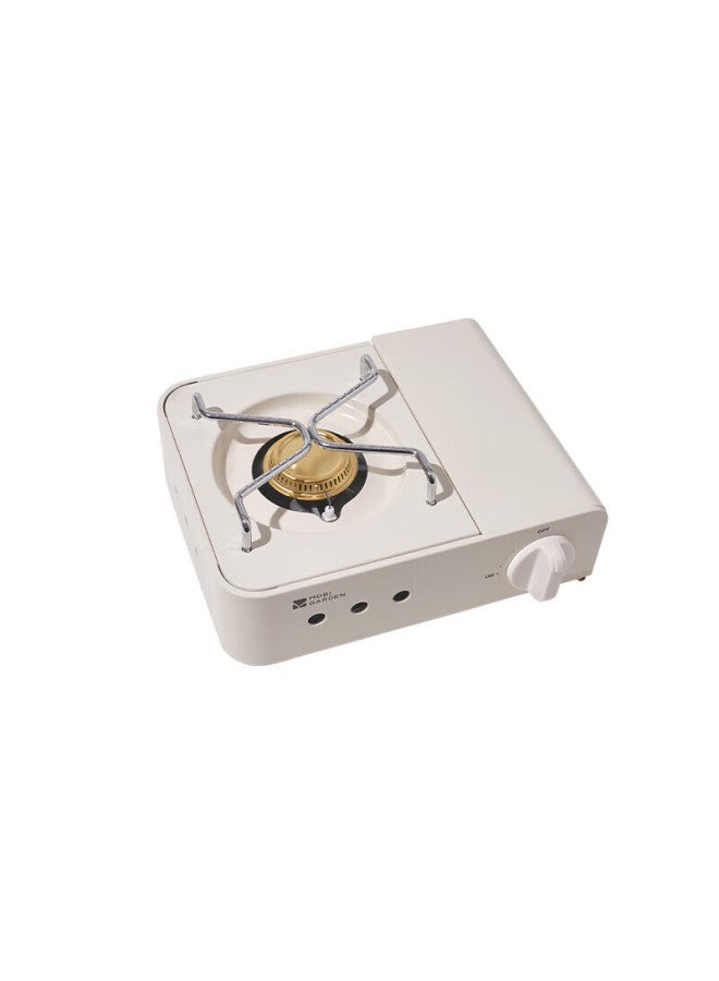 MOBIGARDEN Mobigarden Portable Gas Stove Outdoor Camping Barbecue Grill High-power Gas Stove For Outdoor Cooking Nx23687002 Moonlight White - Image 4