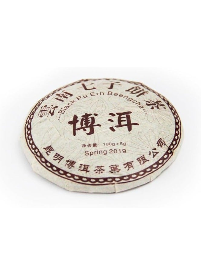 تيلاند عضوي عطري داكن شو بوير بينج تشا في ورق بولي كلوريد الفينيل قوي مالتي فضفاض منعش 100 جرام - Image 5