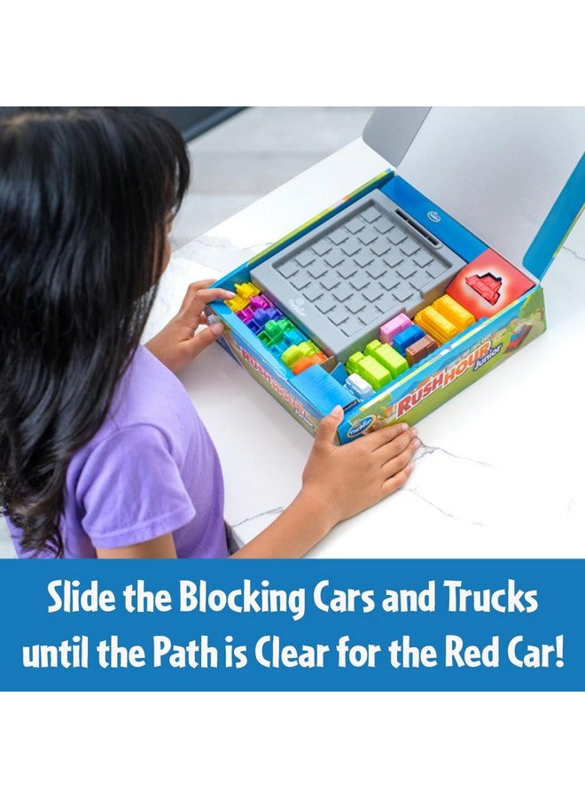ThinkFun Rush Hour Junior - Classic Traffic Jam Logic Game | New Look for 2024 | STEM Toy for Kids | Engaging Puzzles for Ages 5 and Up | Junior Edition of The International - Image 3