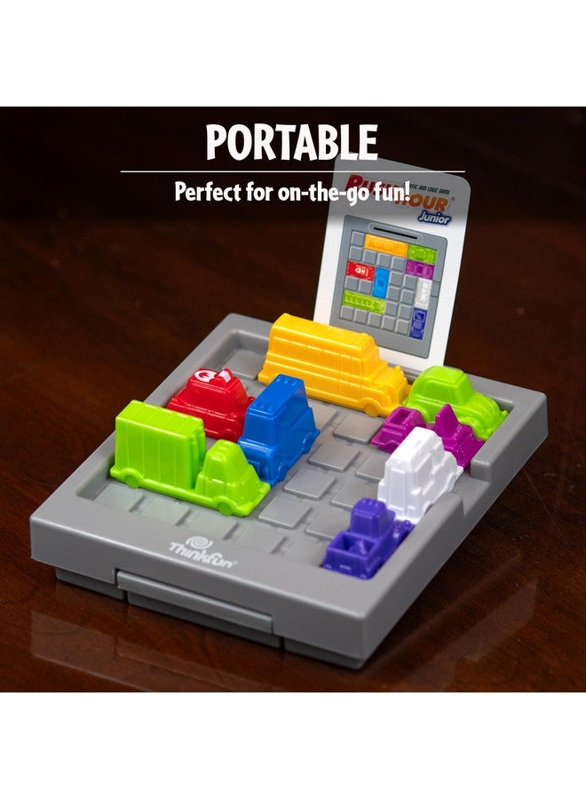 ThinkFun Rush Hour Junior - Classic Traffic Jam Logic Game | New Look for 2024 | STEM Toy for Kids | Engaging Puzzles for Ages 5 and Up | Junior Edition of The International - Image 2