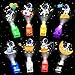 Bamamon 32 Pcs Finger Lights Space Theme Party Favors Decorations Glow in the Dark Light Up Party Supplies Astronaut Toys Gift Bulk for Kids 3 4 5 8 Boys Girls Birthday Goodie Bag Stuffers Classroom Prizes - Image 3