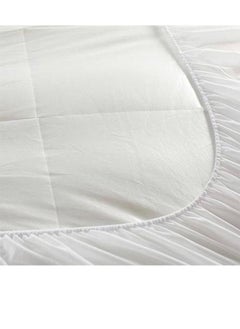 Ultimate Luxury Mattress Topper Cotton White 200x200 cm  - Image 4