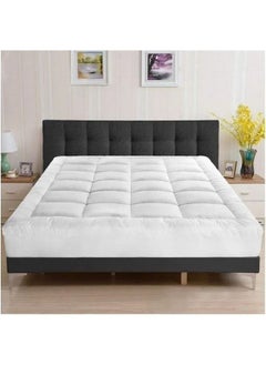 Ultimate Luxury Mattress Topper Cotton White 200x200 cm  - Image 2