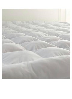 Ultimate Luxury Mattress Topper Cotton White 200x200 cm  - Image 3