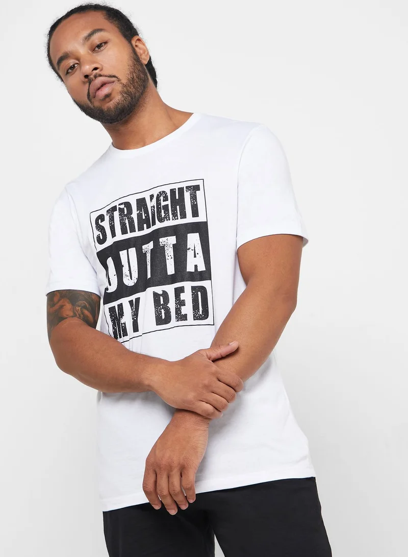 Lounge District Straight Outta Bed Nightwear Set