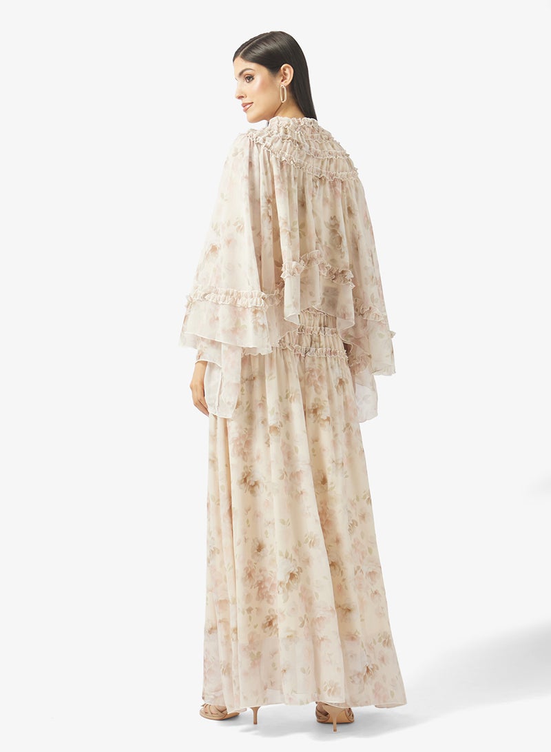 Khizana Floral Print Top & Skirt Set - Image 2