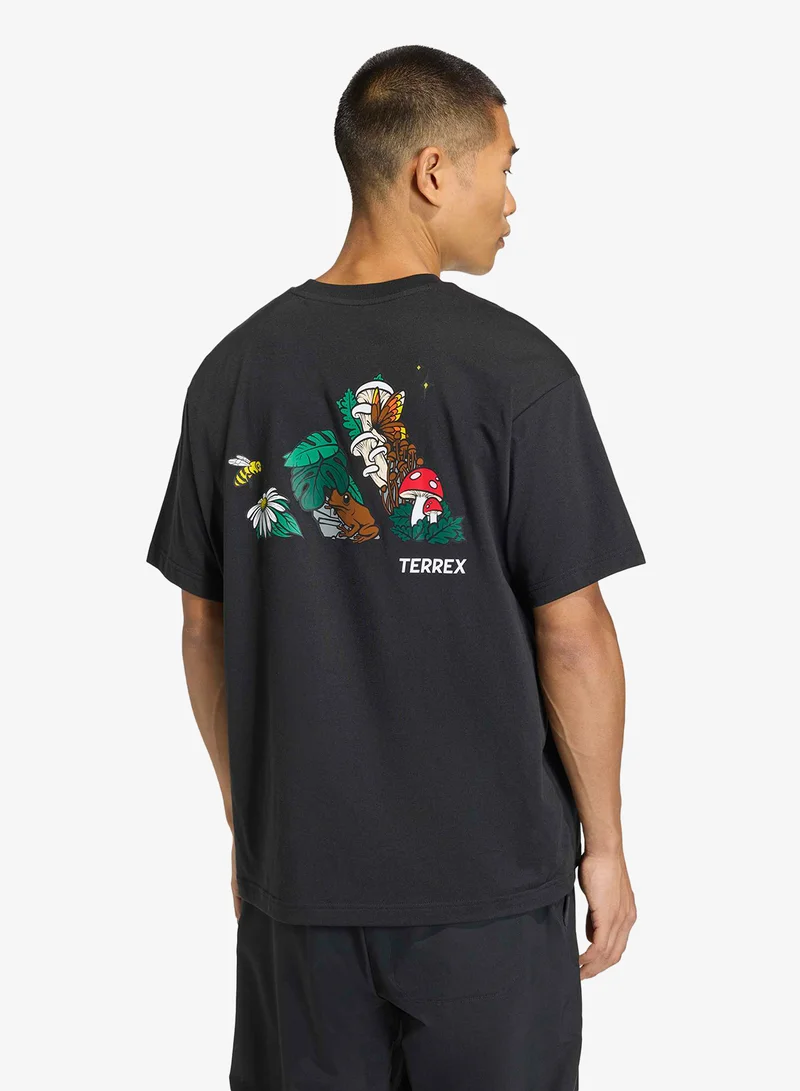 Adidas Terrex Nature Logo Graphic T-Shirt