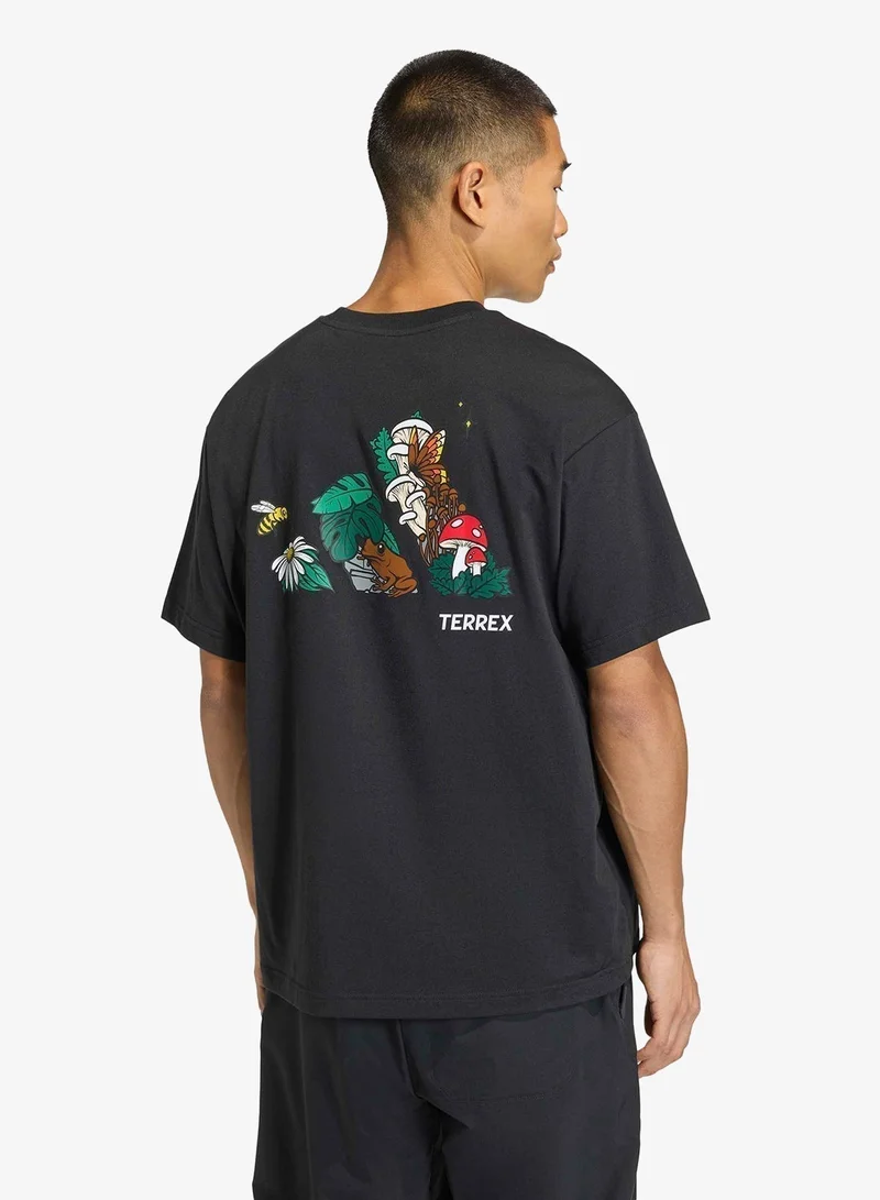 Adidas Terrex Nature Logo Graphic T-Shirt
