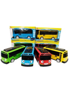 Toy Box Tayo The Bus TV Kids Animation Musical Toy Bus For Kids Assorted Mix Color -1pc Random color  - Image 4