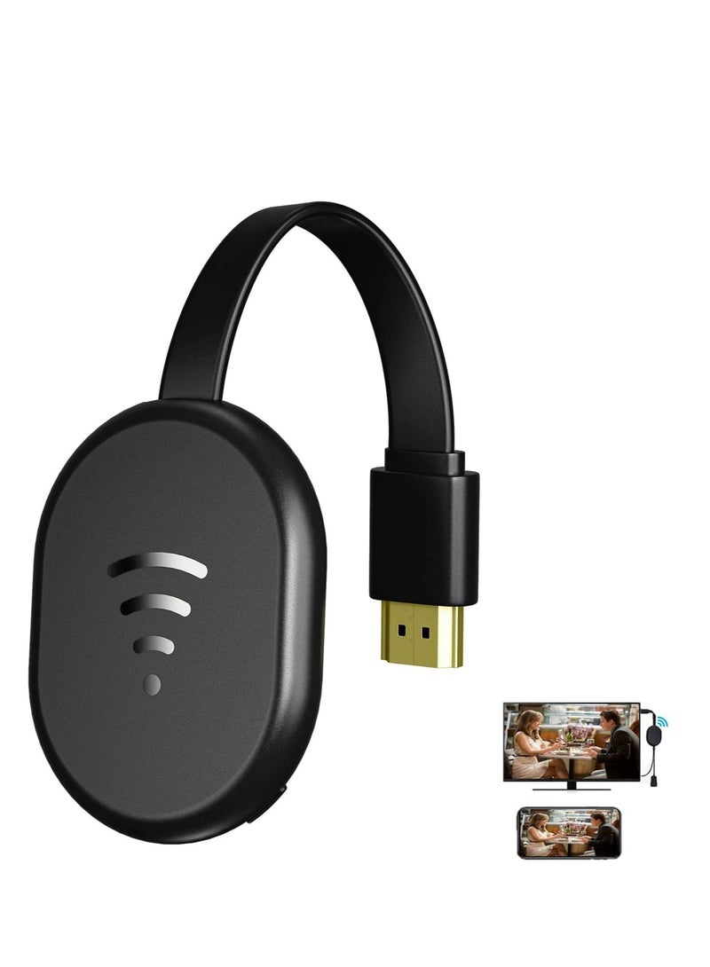 محول HDMI اللاسلكي لعرض الشاشة محول تلفزيوني لتطبيق يوتيوب عاكس فيديو مستخدم لجهاز آيفون ماك iOS أندرويد للبث/العرض على التلفزيون/البروجيكتور/الشاشة - Image 1