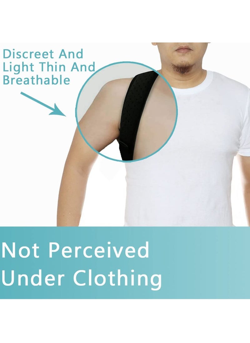 Generic - Posture Corrector with Adjustable Back Strap for Men and Women, Shoulder, Neck and Clavicle Support - Image 1