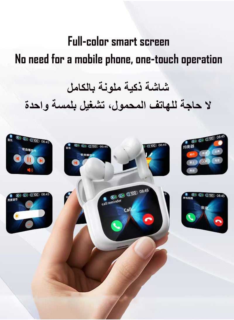 POWER LIFE - AI Language Translation Earbuds, A9 Pro Translation Earbuds Real Time, Supports 144 Online Translation, Fit iOS and Android, Ideal for Travel Business Learning - Image 1