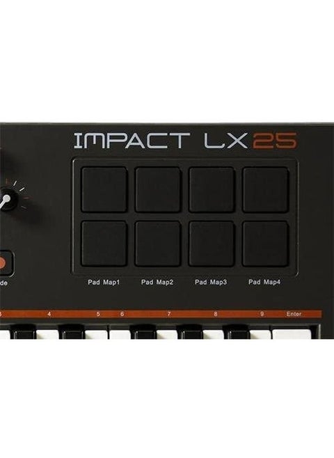 Nektar Impact LX25 MIDI Keyboard - Black