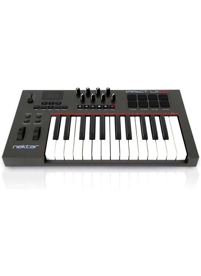 Nektar Impact LX25 MIDI Keyboard - Black - pzsku/Z2DA8C75D7A7327A78E62Z/45/_/1686656945/31fe9463-5a96-4ac5-9a53-8fab597c4856