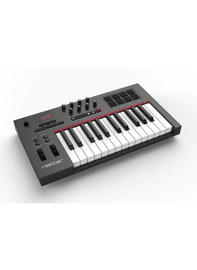 Nektar Impact LX25 MIDI Keyboard - Black