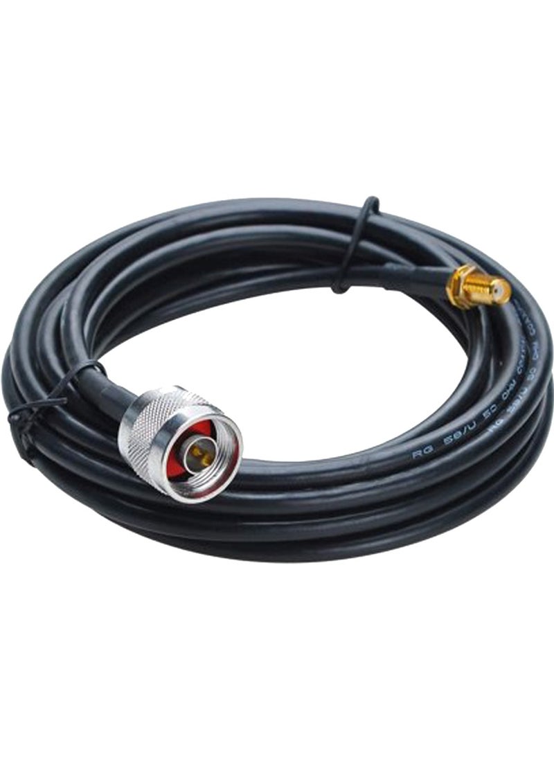 Ohm OHM N-type Male to SMA Female Antenna Cable RG58 - 50 Ohm  - Image 1