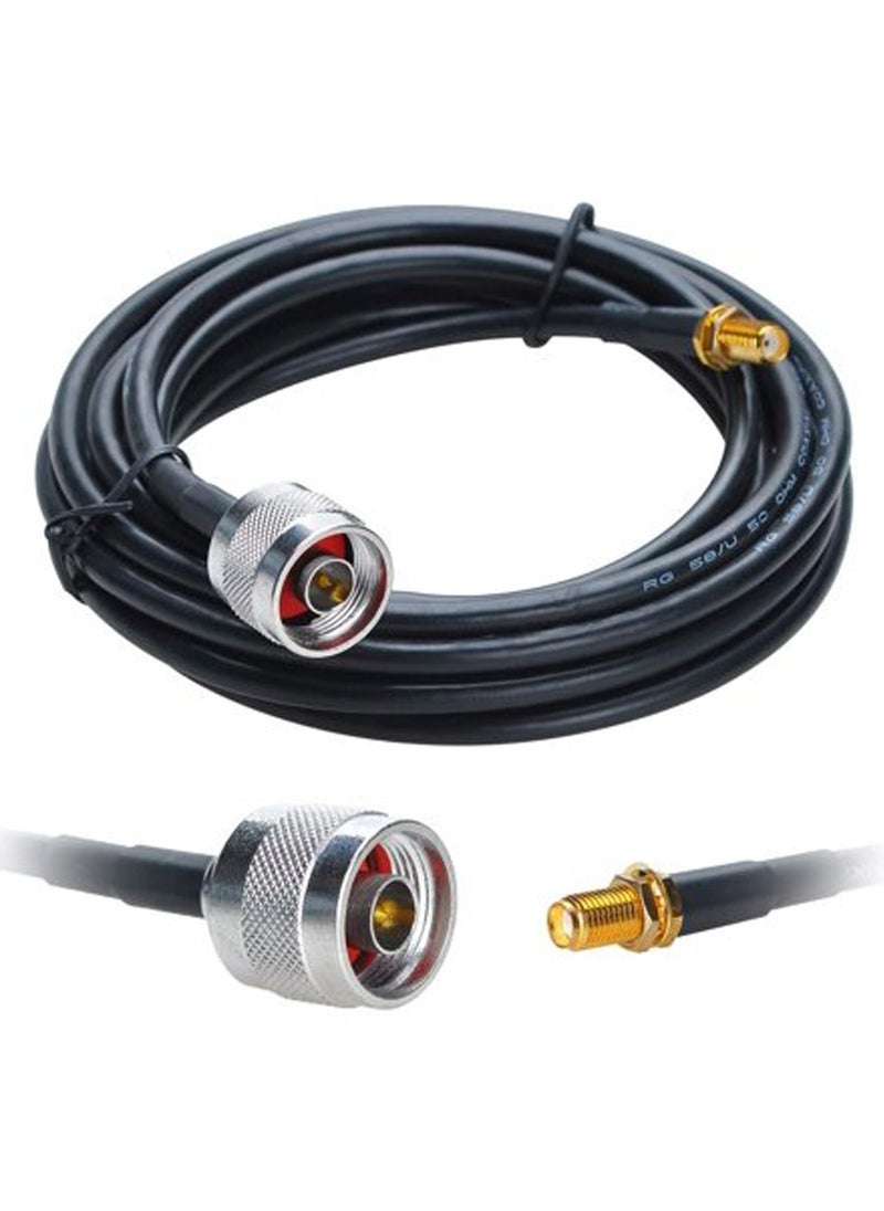 Ohm OHM N-type Male to SMA Female Antenna Cable RG58 - 50 Ohm  - Image 2