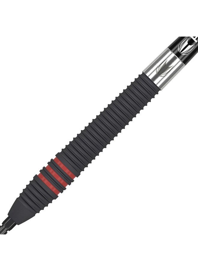 Target Darts Darts Nathan Aspinall The Asp Black 24G 80% Tungsten Swiss Point Steel Tip Darts Set  - Image 2