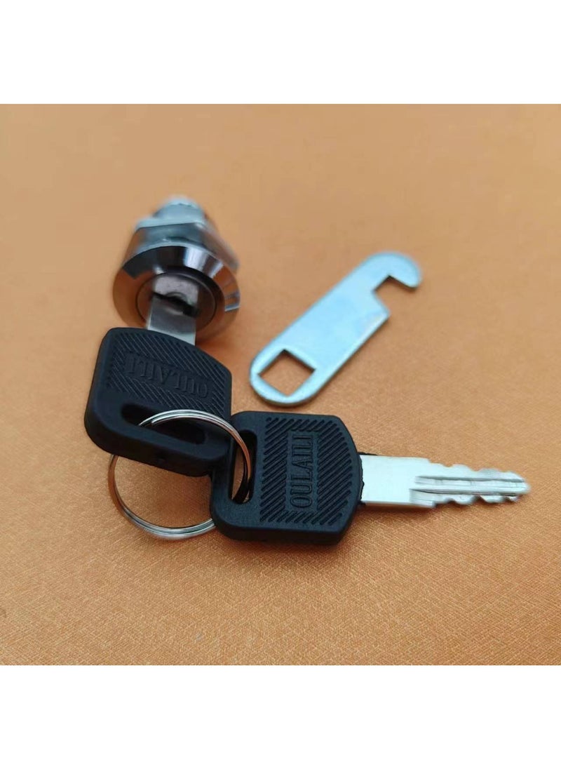Generic Zinc alloy cabinet lock cam lock, wardrobe lock drawer lock, office furniture lock  - Image 3