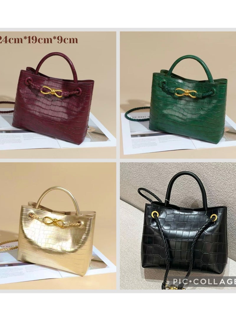 Stone pattern handbag, Ladies Stylish Shoulder bag  - Image 2