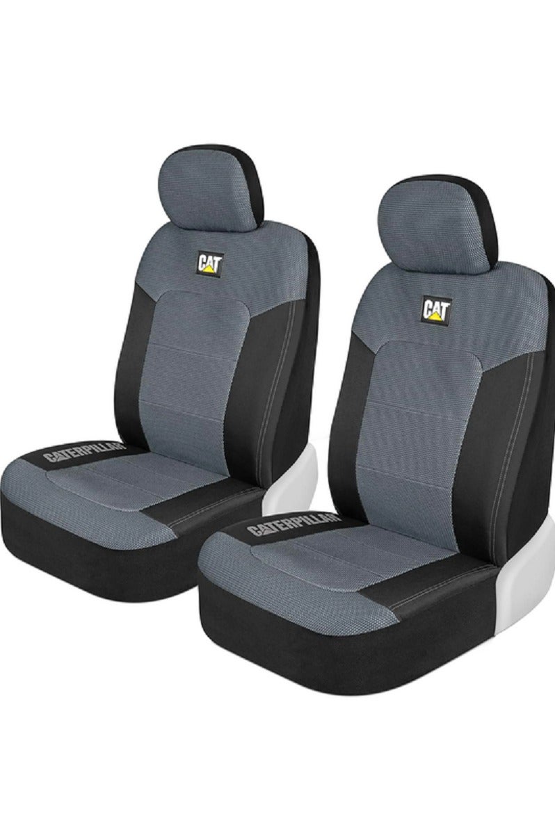 CAT Universal Fit Hexagon Design Mesh Flex Car Front Seat Cover - Image 3