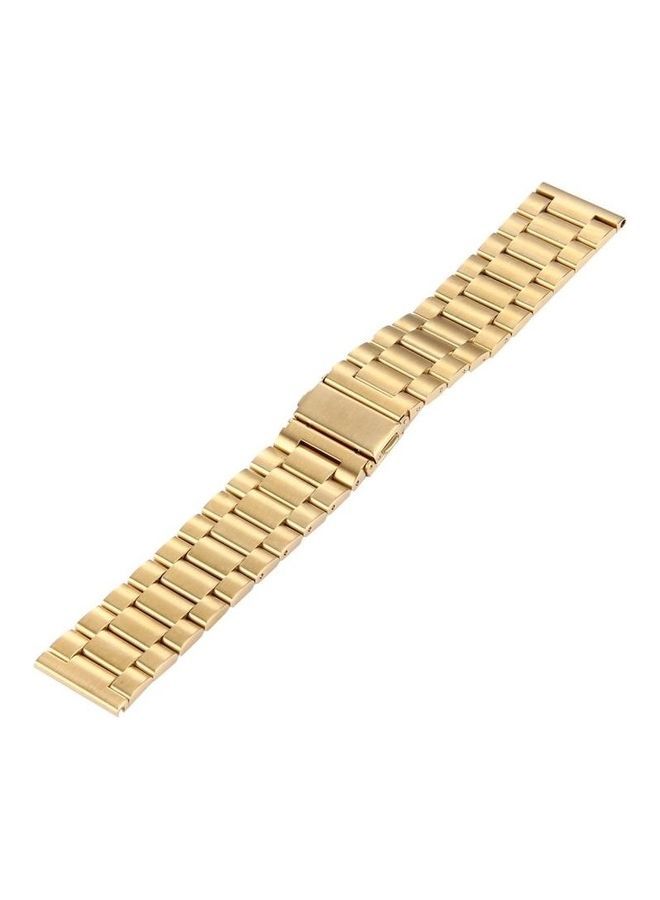 NIBEMINENT Stainless Steel Waist Strap Watch Band Gold - Image 2