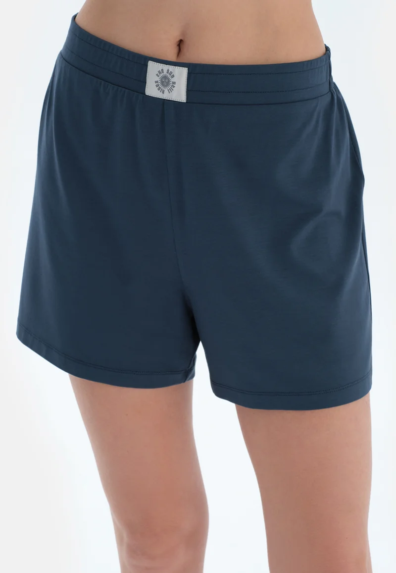 dagi  Regular/Classic Fit Shirt & Shorts Pajama Sets Spread Collar Viscose Blend Sleepwear for Women | Best Price UAE