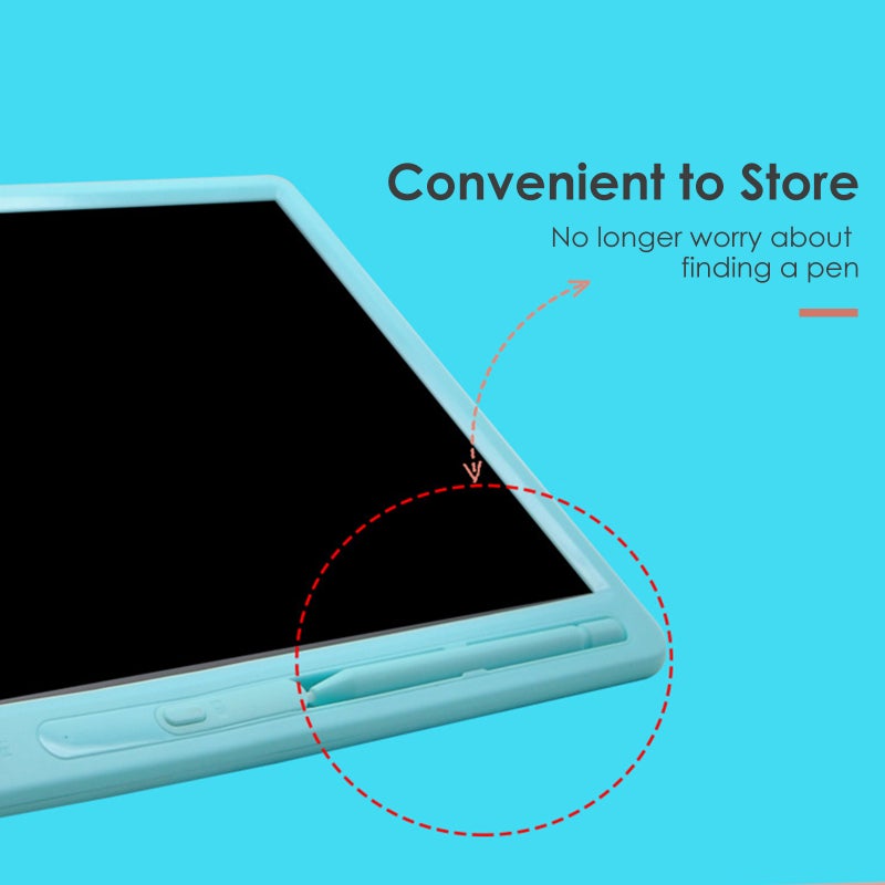 لوحة رسم وتدوين LCD بقياس 15 بوصة – ألواح رسم وتدوين إلكترونية وألواح كتابة مُتكرر الاستخدام – لوحة كتابة للأطفال كهدايا ألعاب تعليمية لعيد الميلاد - Image 4