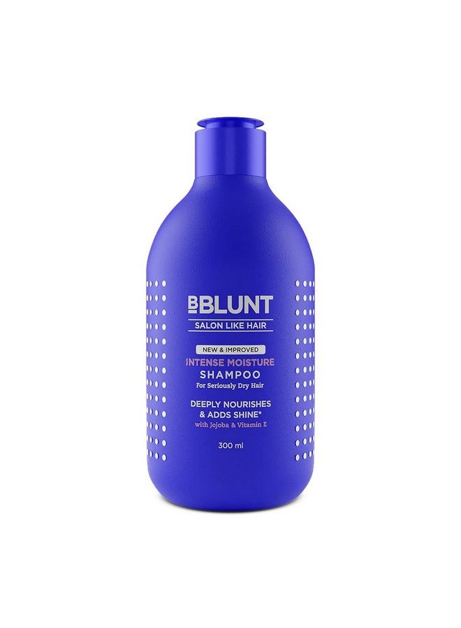 BBLUNT Intense Moisture Shampoo With Jojoba And Vitamin E For Dry & Frizzy Hair 300 Ml - Image 2