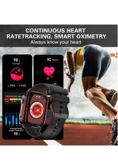 DMG TECH DMG 1.91 Inch Smart Watch for Men and Women (Receive and Call), 100+ Sports Modes Fitness Tracker with Heart Rate/SpO2/Blood Pressure/Sleep Monitor, Calorie Counter, IP68 Waterproof Smart Watches  - Image 5
