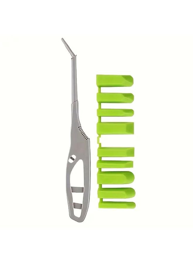 Green 9 In 1 Sealing Caulking Tool For Kitchen Bathroom Window Sinks - Image 1