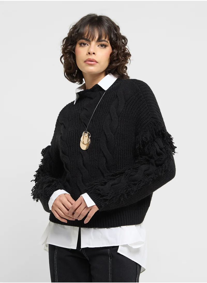 ONLY High Neck Knitted Sweater