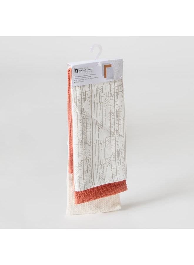 Home Box - Nomadic Lux 3-Piece Kitchen Towel Set - 40x60 cm - Image 1