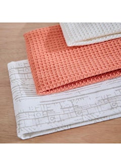Home Box Nomadic Lux 3-Piece Kitchen Towel Set - 40x60 cm  - Image 3
