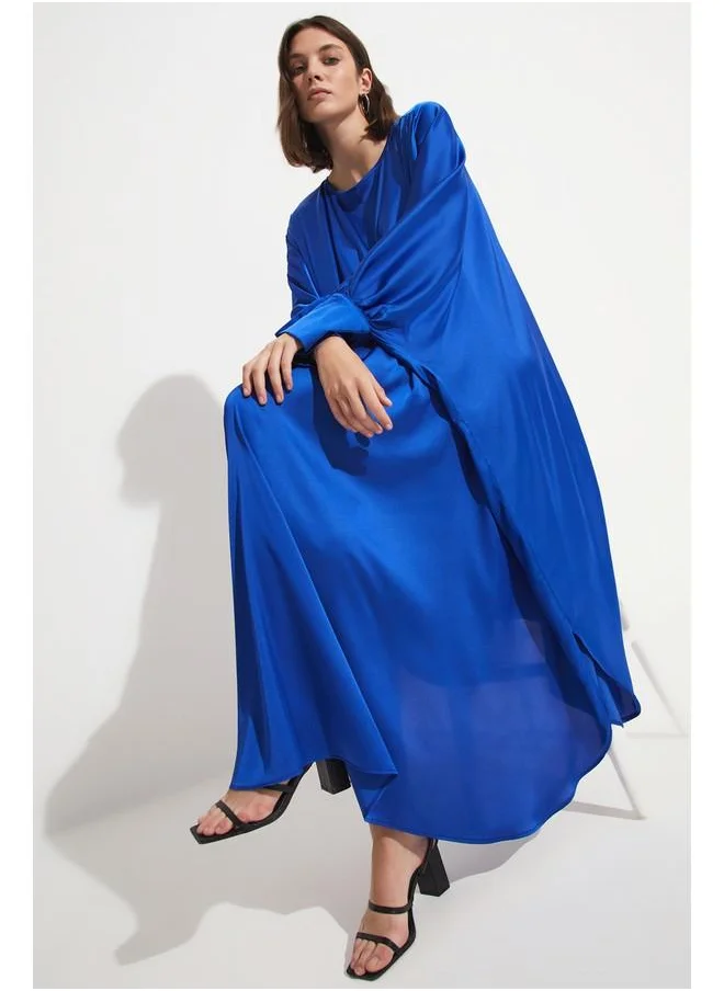 جون Cobalt Balloon Dress