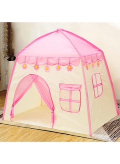 BabyGo BabyGo Kids Play Tent Princess Castle Flower Foldable Portable Flower Play Tent for Kids (Pink)  - Image 3