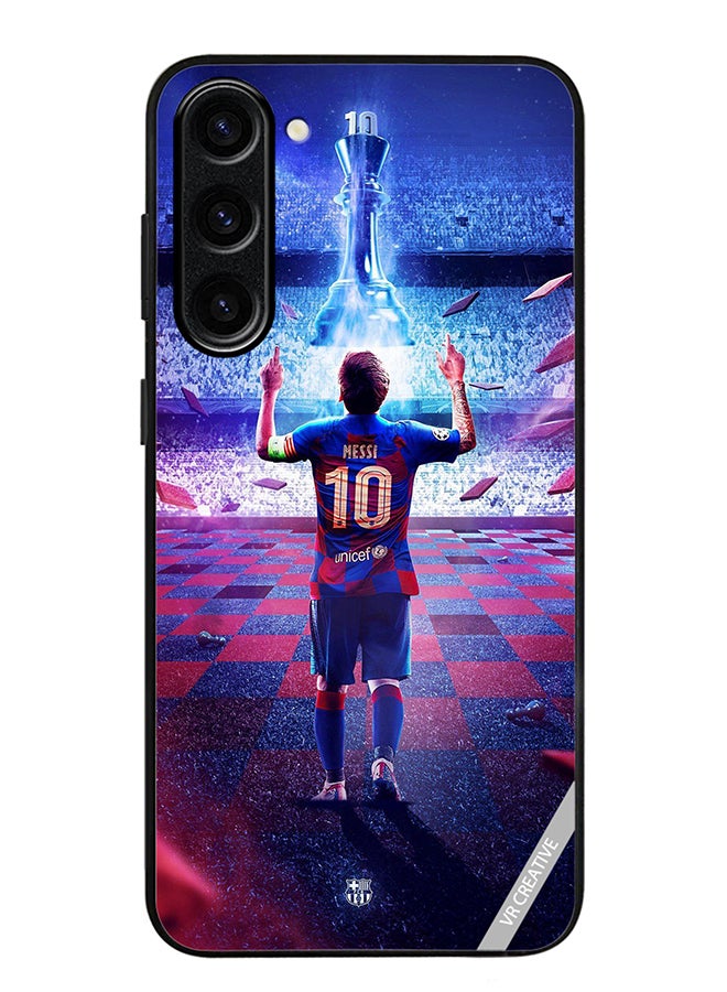 VR CREATIVE Protective Case Cover For Samsung Galaxy S24 Messi Design Multicolour - Image 1