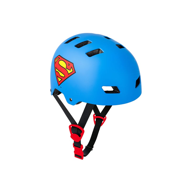 Spartan Superman MultiSport Helmet for Kids Ages 5–9 | Small Size 51–54cm | DC Superhero Bike, Skate & Scooter Safety Gear | Lightweight Shell with Ventilation & Adjustable Fit | SP-9142 - Image 1