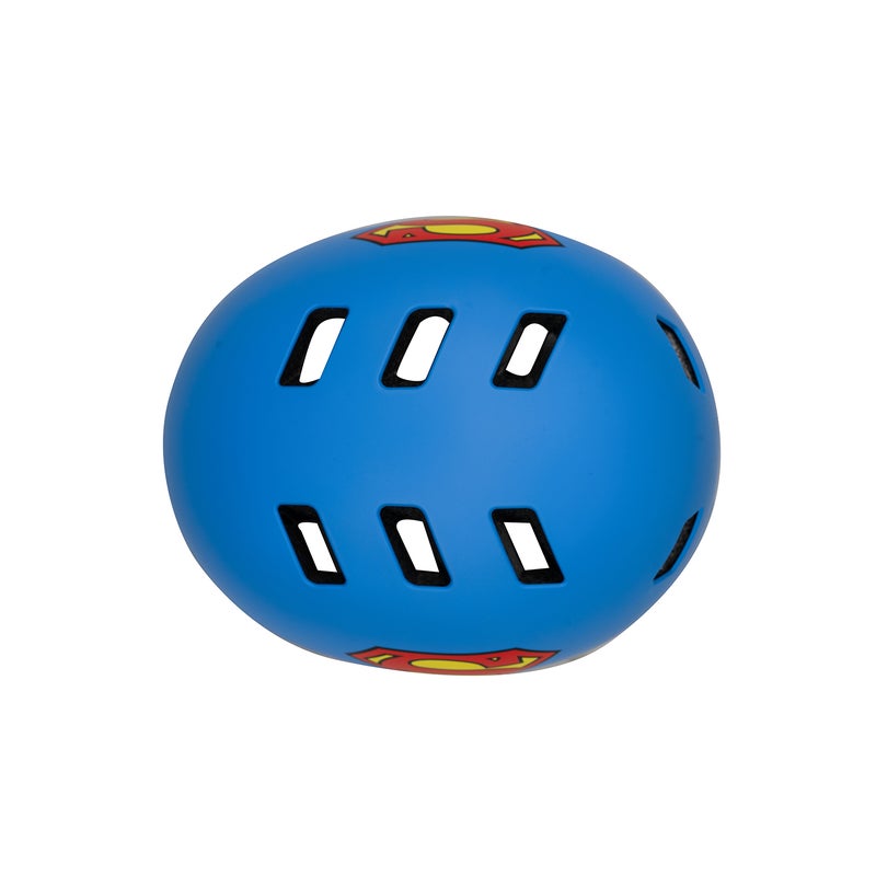 Spartan Superman MultiSport Helmet for Kids Ages 5–9 | Small Size 51–54cm | DC Superhero Bike, Skate & Scooter Safety Gear | Lightweight Shell with Ventilation & Adjustable Fit | SP-9142 - Image 3