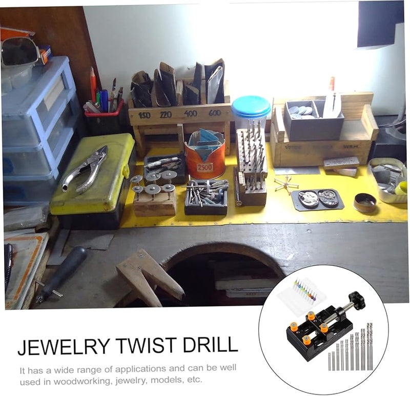 مجموعة أدوات الحفر اليدوية للمجوهرات وأعمال النجارة مع مجموعة مثاقب - Image 5