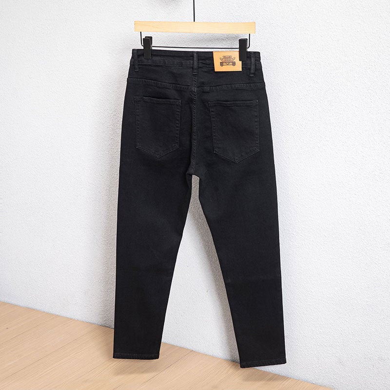 Unisex Classic Denim Jeans Loose Fit Daily Outdoor Wear - Image 1